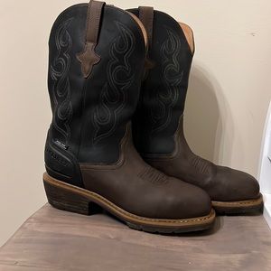 Lucchese work boots size 11